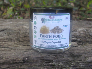 Irish Sea Moss/Bladder Wrack/Burdock Root Mixture, 100% Vegan "Earth Food"-15 Capsules