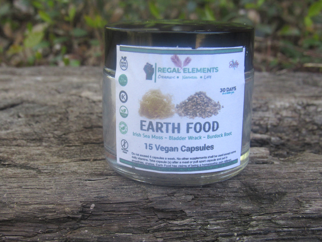 Irish Sea Moss/Bladder Wrack/Burdock Root Mixture, 100% Vegan 