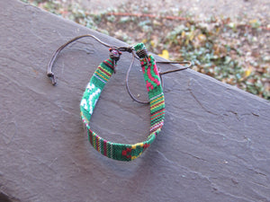 African Handmade Bracelets-Made w/ 100% Hemp Rope/ African Patterns